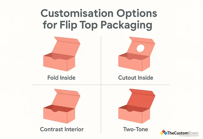 Customisation Options for Flip Top Packaging